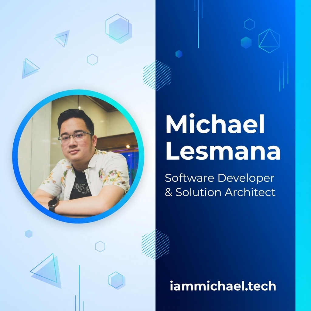 Michael Lesmana | Software Developer & Solution Architect